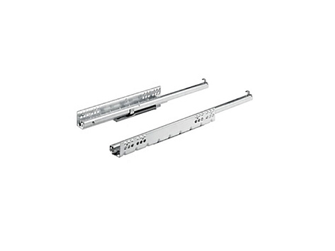 Скрытая направляющая Quadro 25/500 SFP, Silent System, 25 кг, частичное выдвижение, для деревянных ящиков EB 20, левая Art. 9105682, Hettich