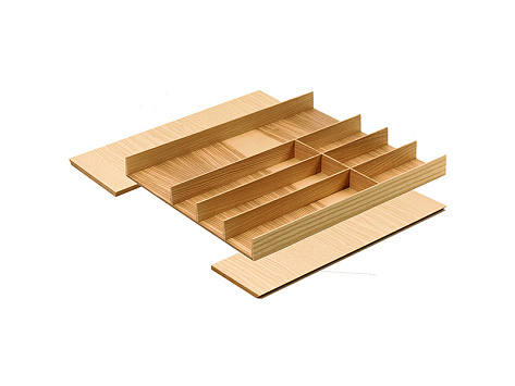 Лоток для ящика ФайнЛайн Линик 500-600 мм, глубина 500 мм, 1 шт, цвет дуб натуральный, ROCKENHAUSEN, Art. 92020369, Kessebohmer