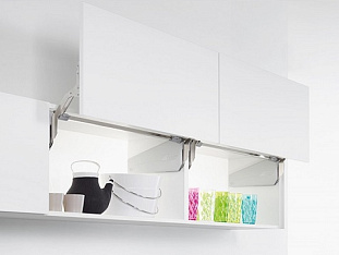 Механизм ФриСлайд P2us, д. фасадов  H345-420 мм, 4,1-8,0кг Art. 2719050006, Kessebohmer