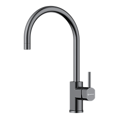 Смеситель Omoikiri Wakayama - PVD-GM, вороненая сталь