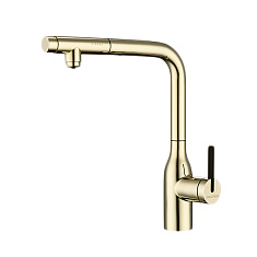 Смеситель высокий Paulmark Vi213105-G, с питьевой водой, золотой, латунь