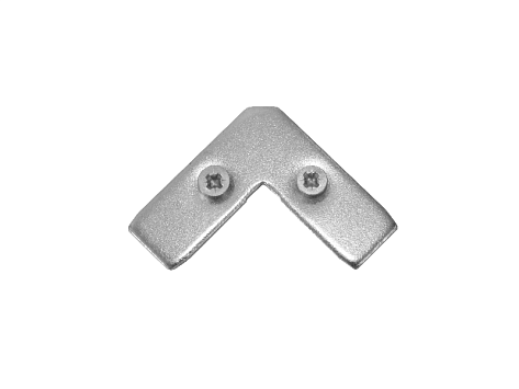 Уголок сборочный для профиля узкого, 45х45х16  с винтами 4х8, сталь оцинков.2800501