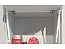 Газ-лифт 80N с доводчиком Art. GL106W/80/3, белый, BOYARD