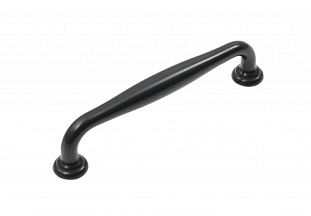 Ручка мебельная, скоба URSULA RS433BL.4/96, 96 мм, черный, Boyard