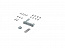 Магнитный фиксатор для Push to Move WingLine L, под запрессовку, серый  Art. 9266220, Hettich