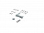 Магнитный фиксатор для Push to Move WingLine L, под запрессовку, серый Art. 9266220, Hettich