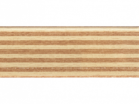 Кромка ПВХ, 2x45мм., без клея, Мультиплекс 0001-3D, Galoplast