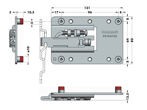 CAMAR 807 XL комплект