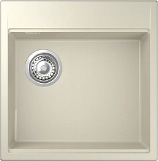 Мойка кухонная TESORO 505-L 1-чаш 500х510мм beige scuro арт.TR-505-L beige scuro, Rivelato