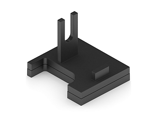 ARISTO Опора нижняя правая 4 в 1, черный матовый FF0007.VP000.BKSPC.CO