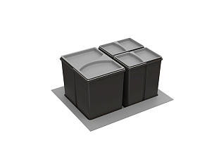 Система сбора мусора Bin.It Smart 450/500 для InnoTech Atira/ArciTech, ширина 450/500 мм,  Art. 9208750, Hettich