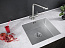 Мойка Paulmark VISTA 44, PM304444-BS, 440х440мм, брашированная нерж.сталь ( монтаж - подстольный ), в комплекте