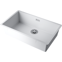 Мойка кухонная Omoikiri Yamakawa 75-Integra-WH Artceramic/белый, в комплекте