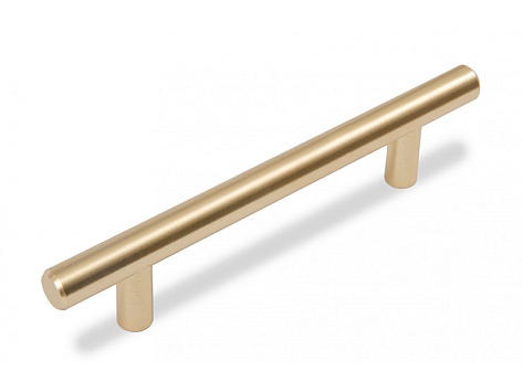 Ручка рейлинговая  RR002BSG.5/96, 96мм, сатиновое золото, Boyard