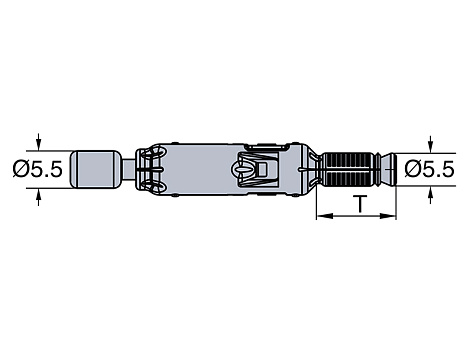 Шток быстрозажимной SYSTEM 5 Quickfit TL5, Арт. 009652-956-101, Titus