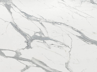 Компакт-плита HPL Compact IND Светлый Мрамор ШАГРЕНЬ 3050х1300х4мм, арт. 7453 SH, АМК-Троя