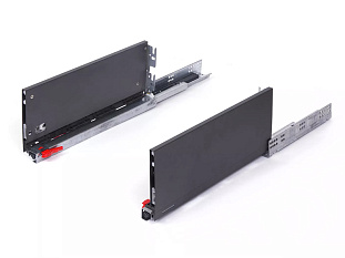 Комплект ящика FLOWBOX с доводчиком H192 400, Антрацит, Samet