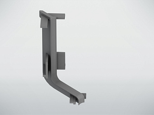 Уголок внутренний 90* Gola L, пластик, серый, распил 45*, Россия