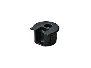 Стяжка-полкодержатель RAFIX 20, черный, пластмассовая Art. 263.10.303, HAFELE