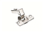 Петля B-type для фальшпанели короткая 110/48/18 мм 248-0G53-050-TL, Titus