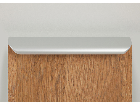 Ручка мебельная, торцевая MONTE RT110SC.1/160/200, 160 / 200 мм, сатиновый хром, Boyard