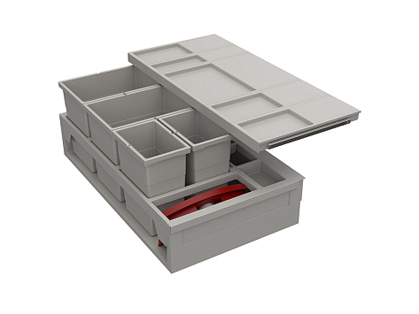 Система сбора мусора INSERTFLEX модуль 900 для INNOTECH ATIRA/ARCITECH, KB900, Art. 9352471, Hettich
