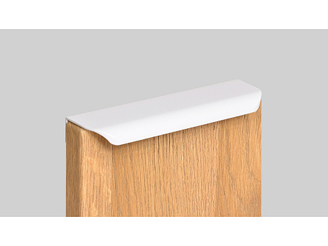 Ручка мебельная, торцевая MONTE RT110W.1/128/150, 128 / 150мм, белый, Boyard