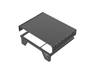 Рама системы сбора мусора InnoTech Pull, NL420, KB600, сталь, антрацит, Art. 9279417, Hettich