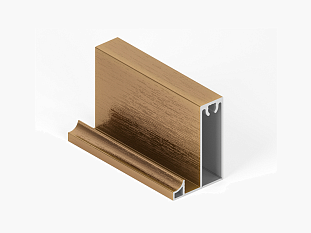 Aristo Slim line Рамка нижняя широкая золото крац. 2,7 AV0589.VP540.GLBAN.CJ/2