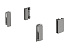 Комплект адаптеров TopSide InnoTech Atira, H144, серый  Art. 9194657, Hettich