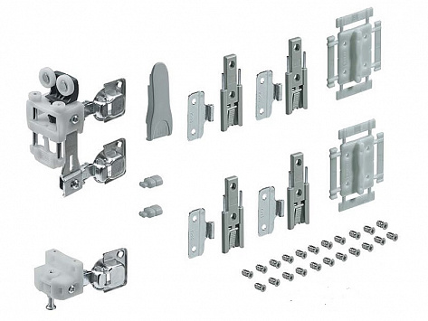 Комплект фурнитуры WingLine L 25кг/H2400мм с самозакрыванием, левый Art. 9237852, Hettich