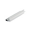 Ручка-профиль, фальш Gola Premium для верхних модулей, 4,2 м, (для 16мм ДСП), алюминий, серебро брашированное