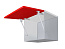 Газ-лифт 80N с доводчиком Art. GL106W/80/3, белый, BOYARD