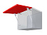 Газ-лифт 80N с доводчиком Art. GL106W/80/3, белый, BOYARD