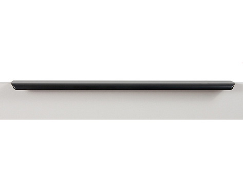 Ручка мебельная, торцевая MONTE RT110BL.1/000/700, 320x2 / 700 мм, черный, Boyard