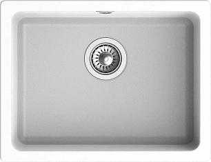 Мойка кухонная BERKANA 50 подст.монтаж 1-чаш 560х430мм brina арт.BK-50 brina, Rivelato