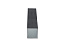 Профиль квадратный алюминиевый базовый, 4200 мм, черный браш