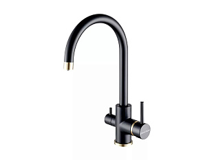 Смеситель для кухни ESSEN, антрацит-бронза, 213211-401BR, Paulmark