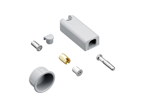 Механический фиксатор для Push to Move WingLine L, серый Art. 9282527, Hettich