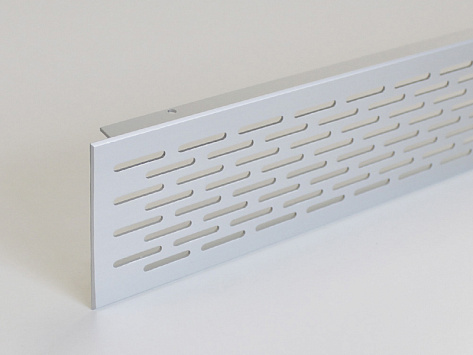 Решетка вентиляционная, 250х70 мм, алюминий