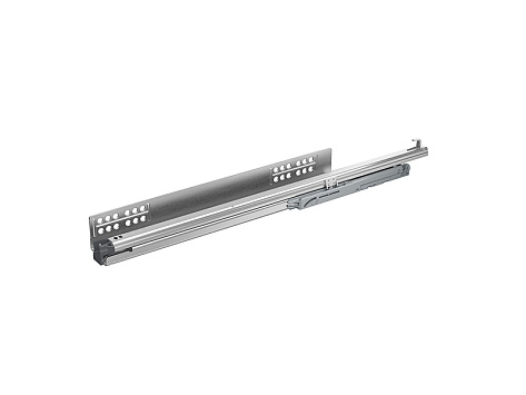 Скрытая направляющая Quadro V6 You 30/450, Push to open, для AvanTech YOU и дерев. ящ., 30 кг, EB21, полн. выдв., левая, Art. 9256913, Hettich