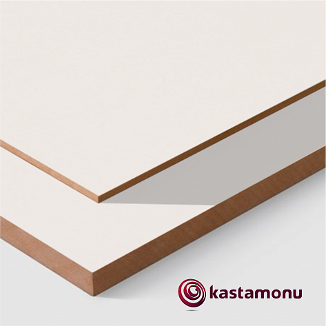 ЛМДФ 2800х2070х16 двусторон. белая F, KASTAMONU