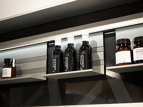 Рейлинг + аксессуары Линеро Мозаик, Комплект №3, антрацит, 900 мм, Art. 2722039846, Kessebohmer