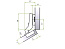 Петля MS Slide On накладная 30* Art. 51.MS85.05.30.0, FGV
