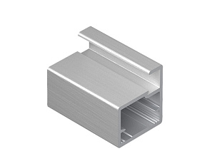 Профиль для фасадов узкий 832 20,5х19х5400 , бортик 6 мм серебро крац. DE0832.VP540.SLXAN.CJ