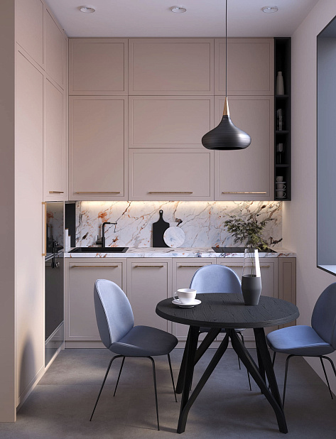 Столешница 4200х600х40 Breccia Capraia 8130/6  (1п/5), e1, Slotex