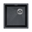 Мойка Paulmark LUMI, LU45SK-DG, 455х460х210 мм, графит, в комплекте