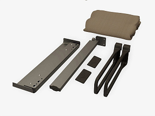 Комплект для белья Конеро W 457 мм, D 475 мм, 1 мешок 300x280x530 мм, 2 вешалки-держателя, шампань Art. 2387369853, Kessebohmer