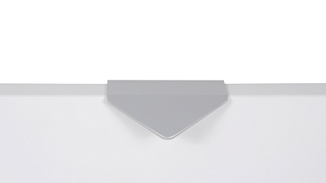 Ручка мебельная, торцевая ICON RT014SC.1/32, 32 / 70 мм, сатиновый хром, Boyard