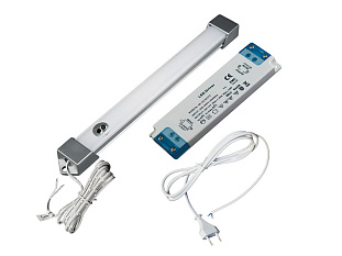 Комплект накл. профиля 0,78 м с LED лентой/теплый свет/блок пит/ИК-выкл/сет.шнур